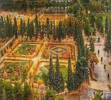 jannat park in shiraz باغ جنت شیراز