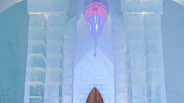 هتل یخی باز شد