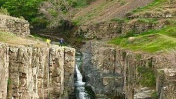 شهرستان گرمی، سرزمین آبشارها